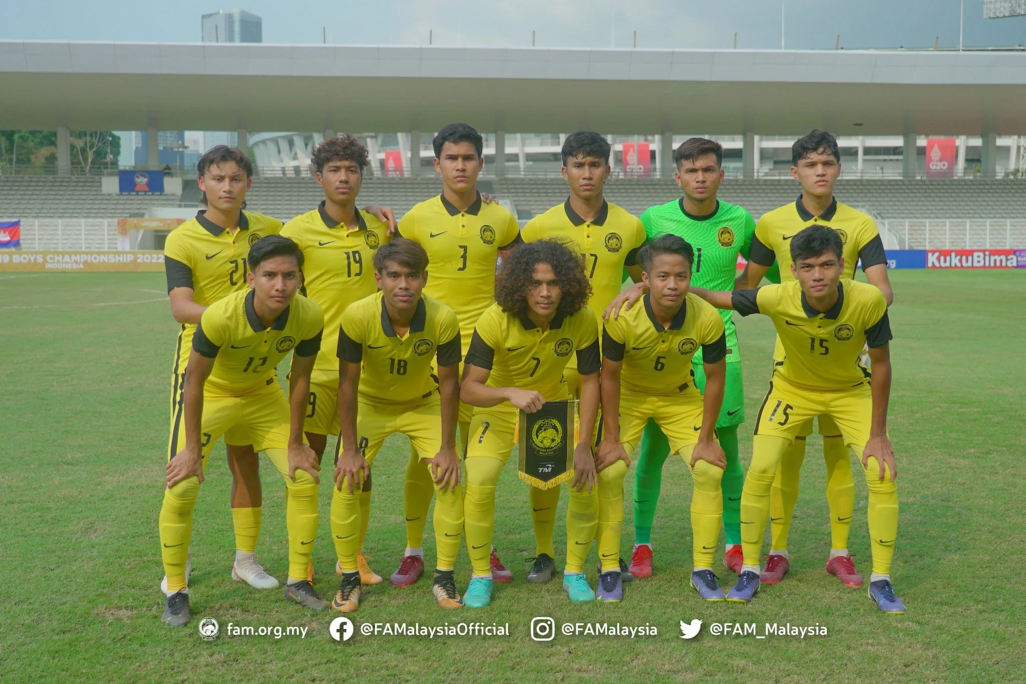 Harimau Malaya Muda Dominasi Singapura U-19, 3-0 di Stadion Teladan
