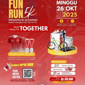 HUT ke-58 BPJS Kesehatan Gelar Fun Run Ajak Masyarakat Hidup Sehat