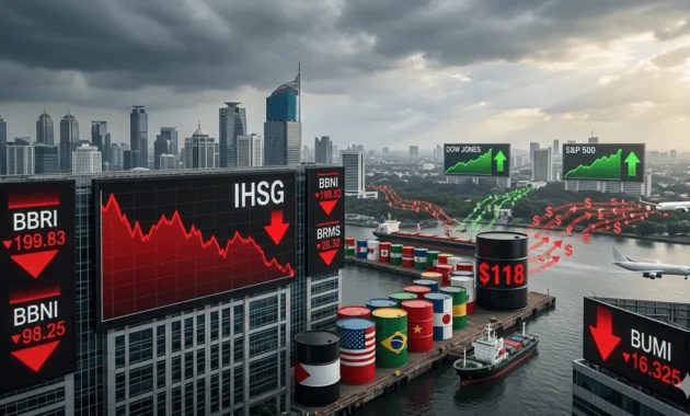 IHSG Turun di Bawah 6.000, Investor Asing Berbondong-bondong Cabut dari Bursa