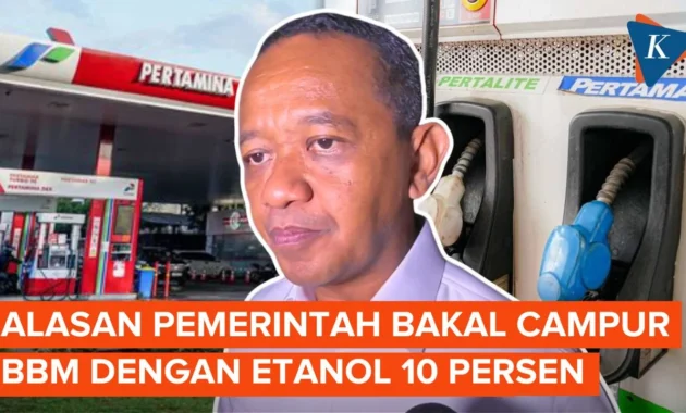 Indonesia Bakal Ciptakan BBM Baru E20, Butuh 4 Juta KL Etanol per Tahun