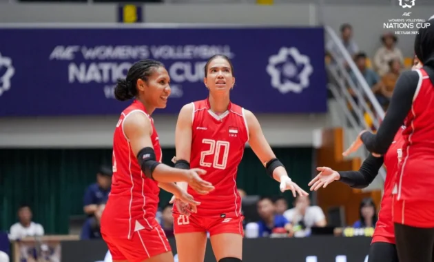 Indonesia Hajar Iran 3-1 di AVC Cup Women's 2026
