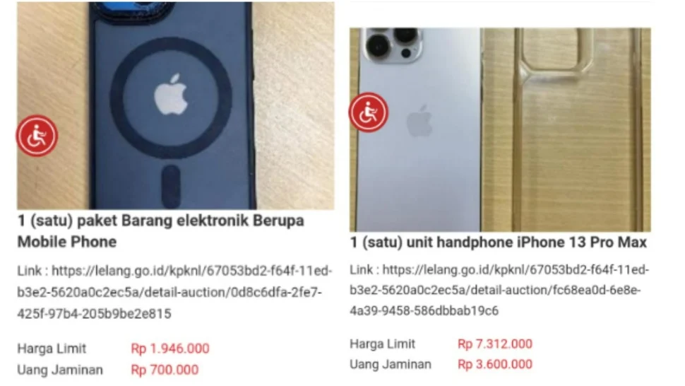iPhone XS Lelang KPK Terjual Rp 34 Juta, Harga 100 Kali Lipat Limit