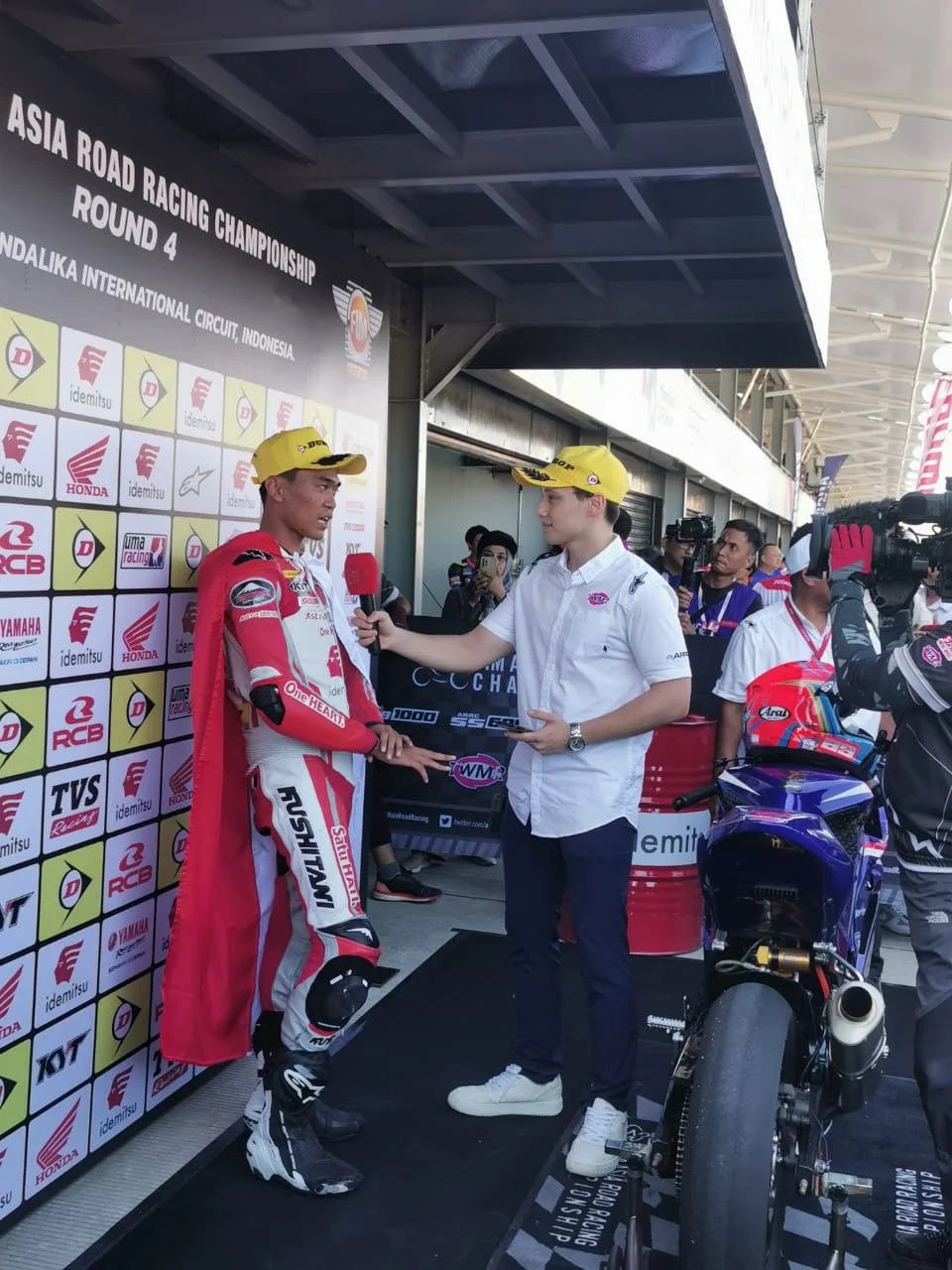Irfan dan Herjun Naik Podium Race 1 ARRC Motegi