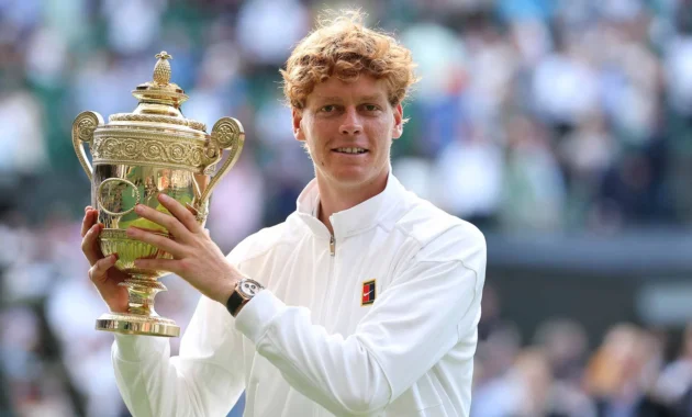Jannik Sinner Selamat dari Lima Set Dramatis di Babak Pertama Wimbledon Jannik Sinner Selamat dari Lima Set Dramatis di Babak Pertama Wimbledon