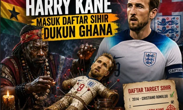 Jelang Kontra Inggris, Harry Kane Masuk Daftar Sihir Dukun Ghana Jelang Kontra Inggris, Harry Kane Masuk Daftar Sihir Dukun Ghana