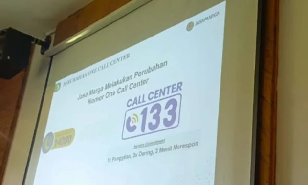 Jelang Libur Sekolah, Jasa Marga Minta Warga Akses One Call Center 133 Untuk Informasi Lalu Lintas Real Time Jelang Libur Sekolah, Jasa Marga Minta Warga Akses One Call Center 133 Untuk Informasi Lalu Lintas Real Time