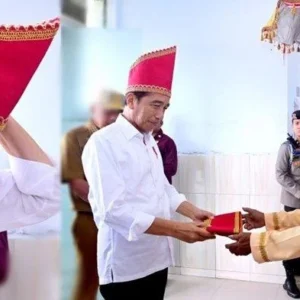 Jokowi Injak Kepala Kerbau saat Terima Gelar Adat, PDIP Pertanyakan Makna Gestur