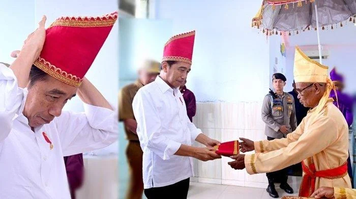 Jokowi Injak Kepala Kerbau saat Terima Gelar Adat, PDIP Pertanyakan Makna Gestur