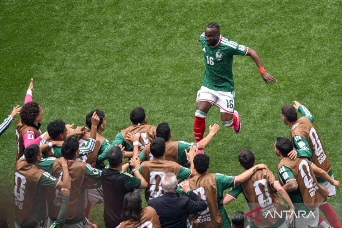 Julian Quinones Cetak Gol Pertama di Piala Dunia 2026, Meksiko Menang atas Afrika Selatan