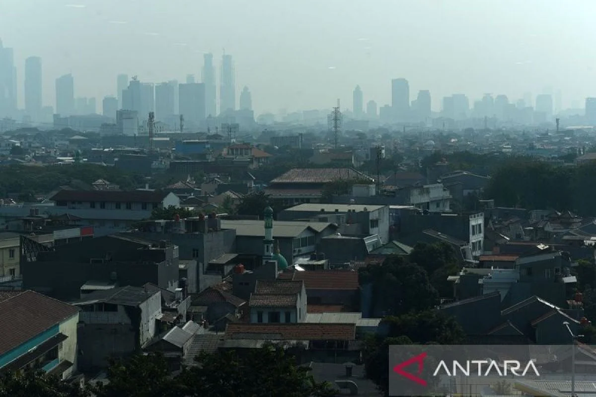 Jumat, Kualitas Udara Jakarta Terburuk di Dunia