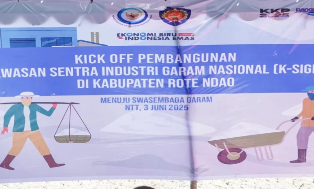 K-SIGN KKP di Rote Ndao NTT, RI Bersiap Capai Swasembada Garam Industri K-SIGN KKP di Rote Ndao NTT, RI Bersiap Capai Swasembada Garam Industri