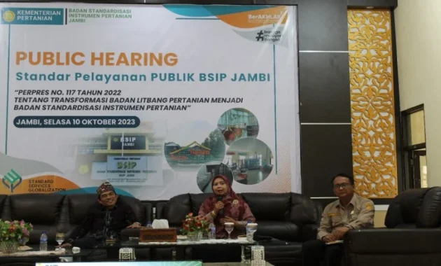 Karantina Jambi Gelar Public Hearing untuk Tingkatkan Pelayanan Publik