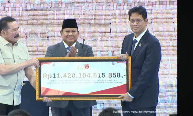 Kejagung Serahkan Rp 1,029 Triliun ke Menkeu Purbaya, Termasuk Aset Buronan Korupsi Eddy Tansil Kejagung Serahkan Rp 1,029 Triliun ke Menkeu Purbaya, Termasuk Aset Buronan Korupsi Eddy Tansil