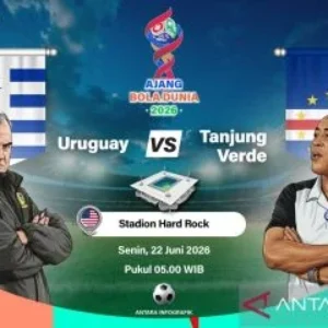 Kejutan Tanjung Verde Berlanjut, Uruguay Ditahan Imbang 2-2