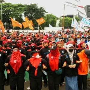 Kelakar Kapolri Bikin Buruh Tertawa: Ingin Jadi Aktivis Usai Pensiun, Mau Demo Pak Jumhur