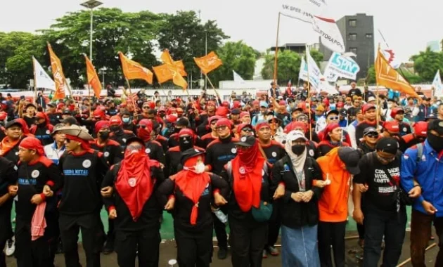 Kelakar Kapolri Bikin Buruh Tertawa: Ingin Jadi Aktivis Usai Pensiun, Mau Demo Pak Jumhur