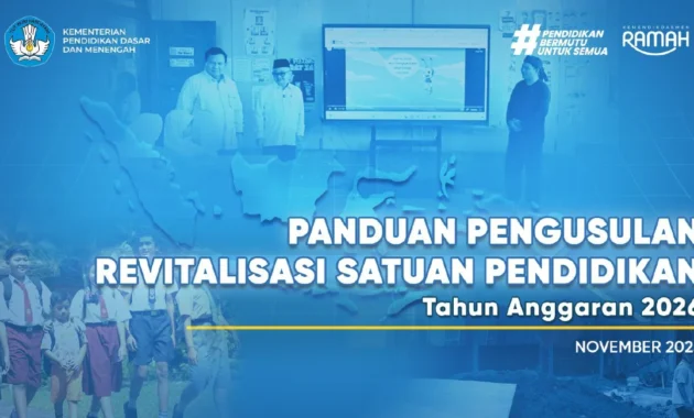 Kemendikdasmen Percepat Revitalisasi Sekolah, Target 11.744 Satuan Pendidikan pada 2026 Kemendikdasmen Percepat Revitalisasi Sekolah, Target 11.744 Satuan Pendidikan pada 2026