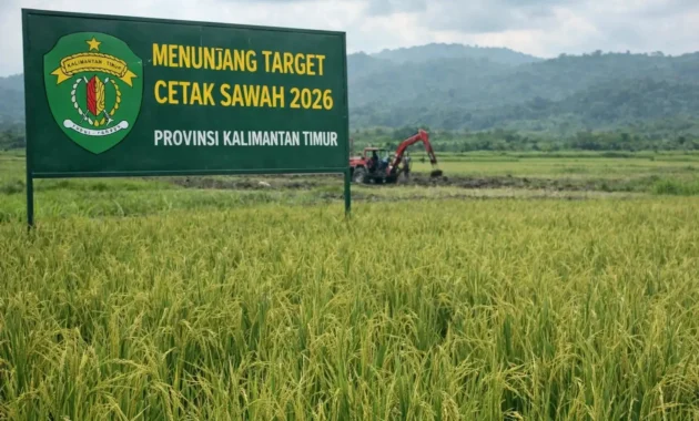 Kementerian Pertanian Capai Target Cetak Sawah di Kalimantan 2026 Secara Utuh Kementerian Pertanian Capai Target Cetak Sawah di Kalimantan 2026 Secara Utuh