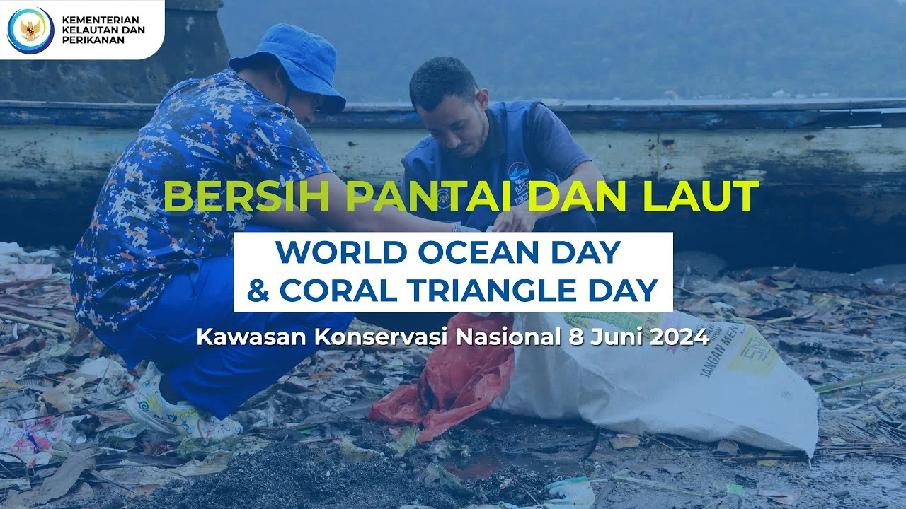 KKP Perkuat Kolaborasi Lindungi Laut pada World Ocean Day dan Coral Triangle Day 2026