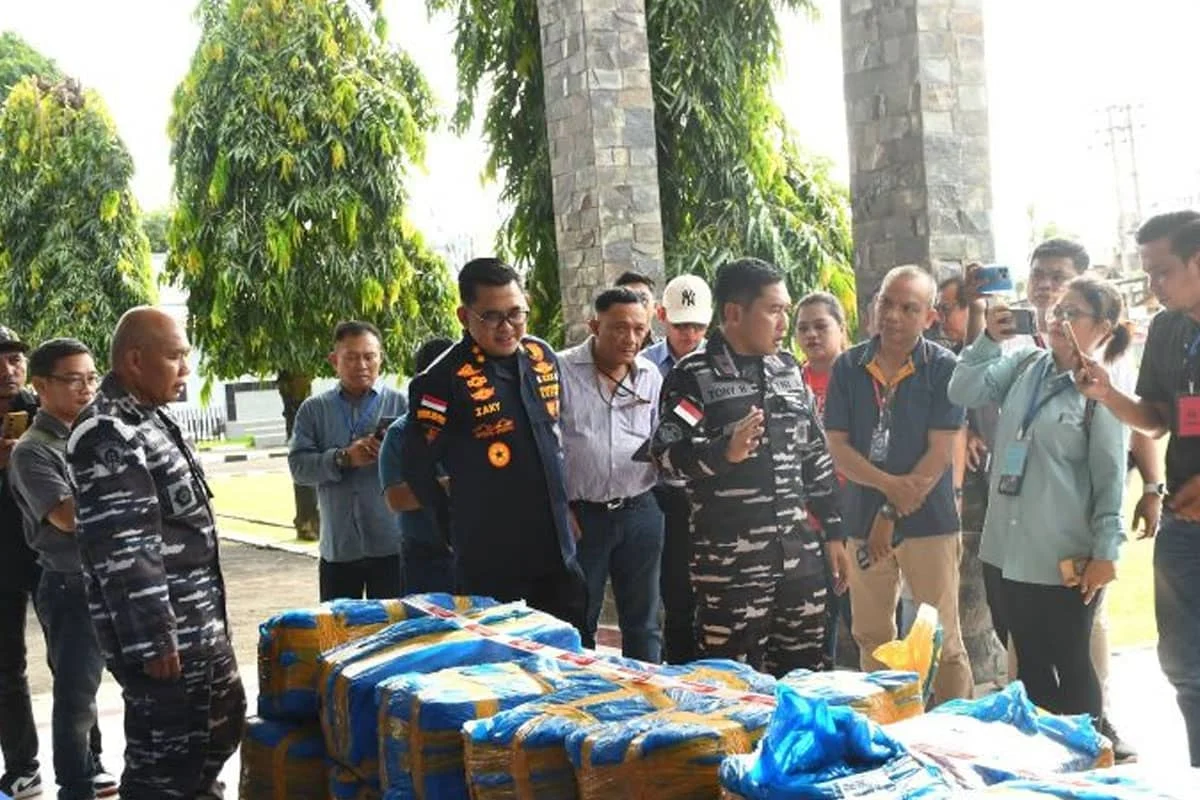 Kodaeral VIII Gagalkan Penyelundupan Barang Ilegal Asal Filipina
