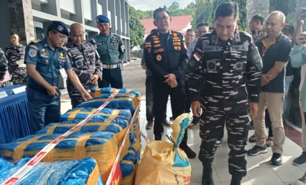 Kodaeral VIII Gagalkan Penyelundupan Sianida 1 Ton Asal Filipina, Kerugian Negara Rp1 Miliar