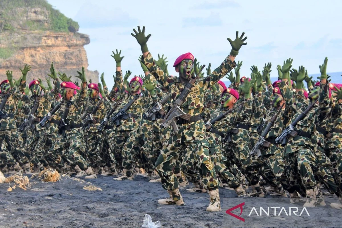 Korps Marinir TNI AL Terima 947 Prajurit Baru