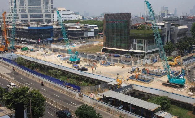 KSP Lakukan Verifikasi Lapangan Progres Pembangunan MRT Jakarta Fase 2A