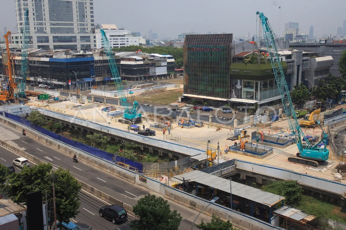 KSP Lakukan Verifikasi Lapangan Progres Pembangunan MRT Jakarta Fase 2A