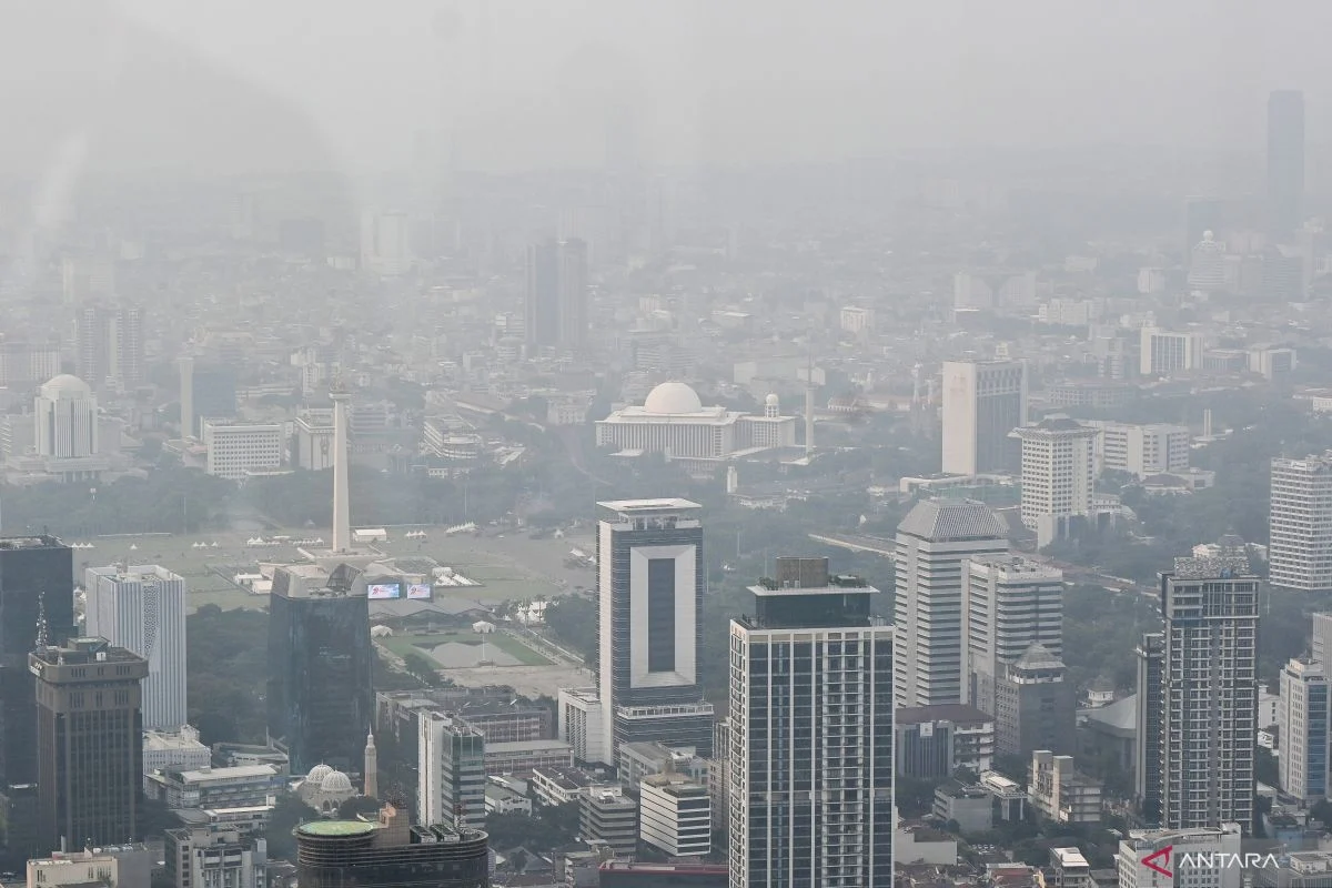 Kualitas Udara Jakarta Masuk Peringkat Kedua Terburuk di Dunia pada Jumat