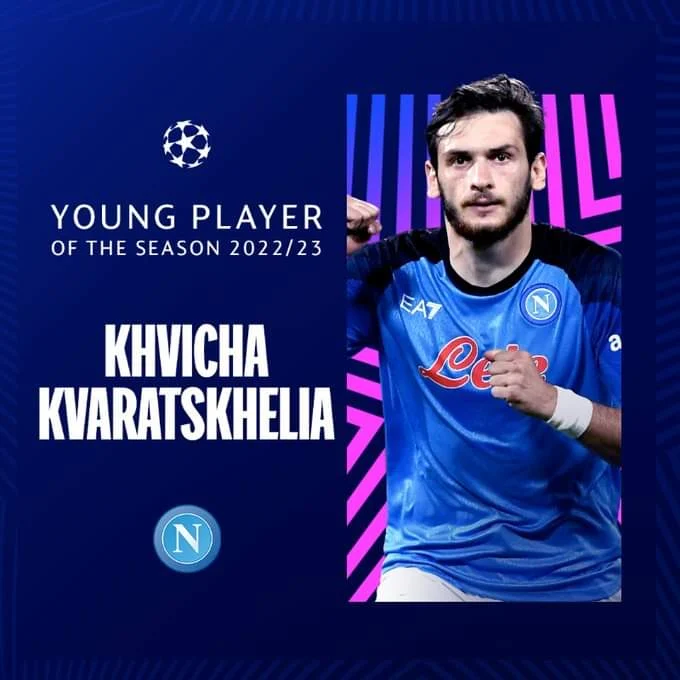 Kvaratskhelia Dinobatkan Pemain Terbaik Liga Champions 2025/2026