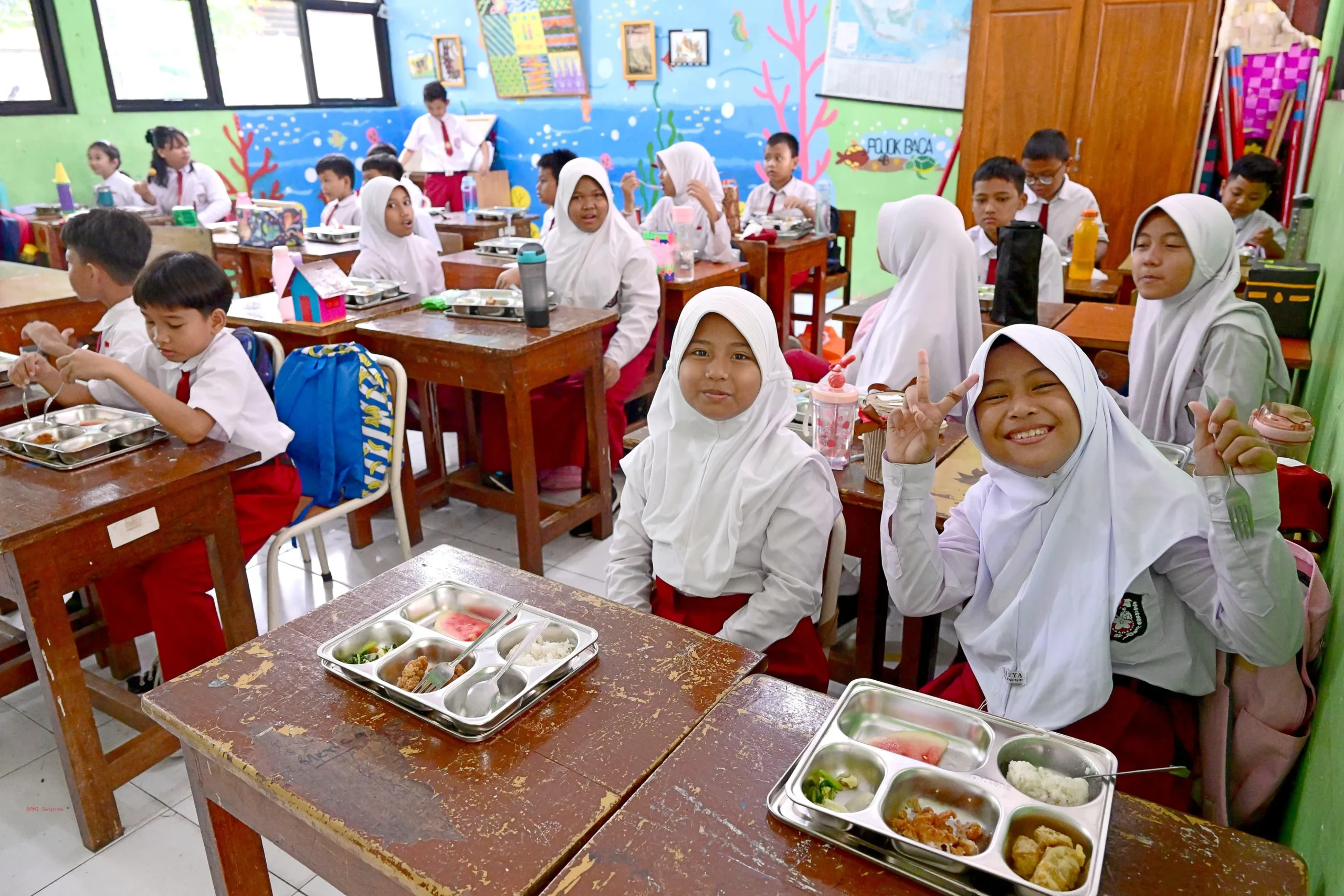 Lahan Basah 3T: Program Gizi Sekolah untuk Anak Indonesia
