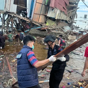 Ledakan Diduga Bom Perang Dunia II di Biak Papua: Tim Jibom Gegana Sisir Lokasi