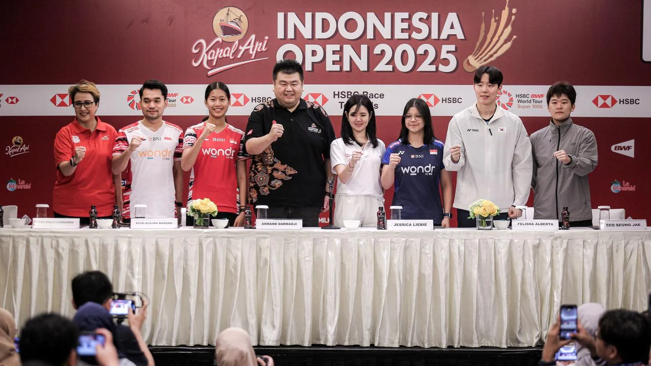 Lima Negara Kuasai Gelar di Indonesia Open 2026