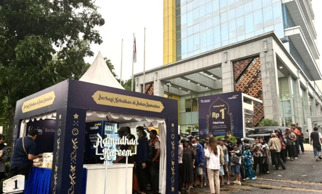 Livin’ Mandiri Berbagi: Kolaborasi Penggalangan Bantuan Makanan Seluruh Indonesia