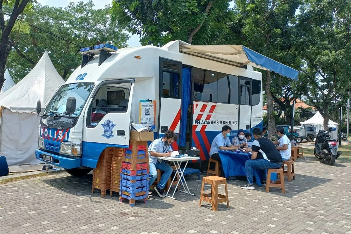 Lokasi Layanan SIM Keliling di Jakarta pada Sabtu Ini