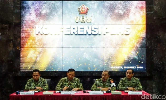 Mabes TNI Hormati Putusan Praperadilan Kasus Penyiraman Air Keras terhadap Andrie Yunus Mabes TNI Hormati Putusan Praperadilan Kasus Penyiraman Air Keras terhadap Andrie Yunus