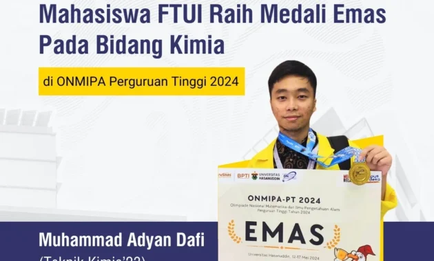 Mahasiswa Kedokteran Unair Raih Medali Emas ONMIPA-PT 2026 Bidang Biologi Mahasiswa Kedokteran Unair Raih Medali Emas ONMIPA-PT 2026 Bidang Biologi