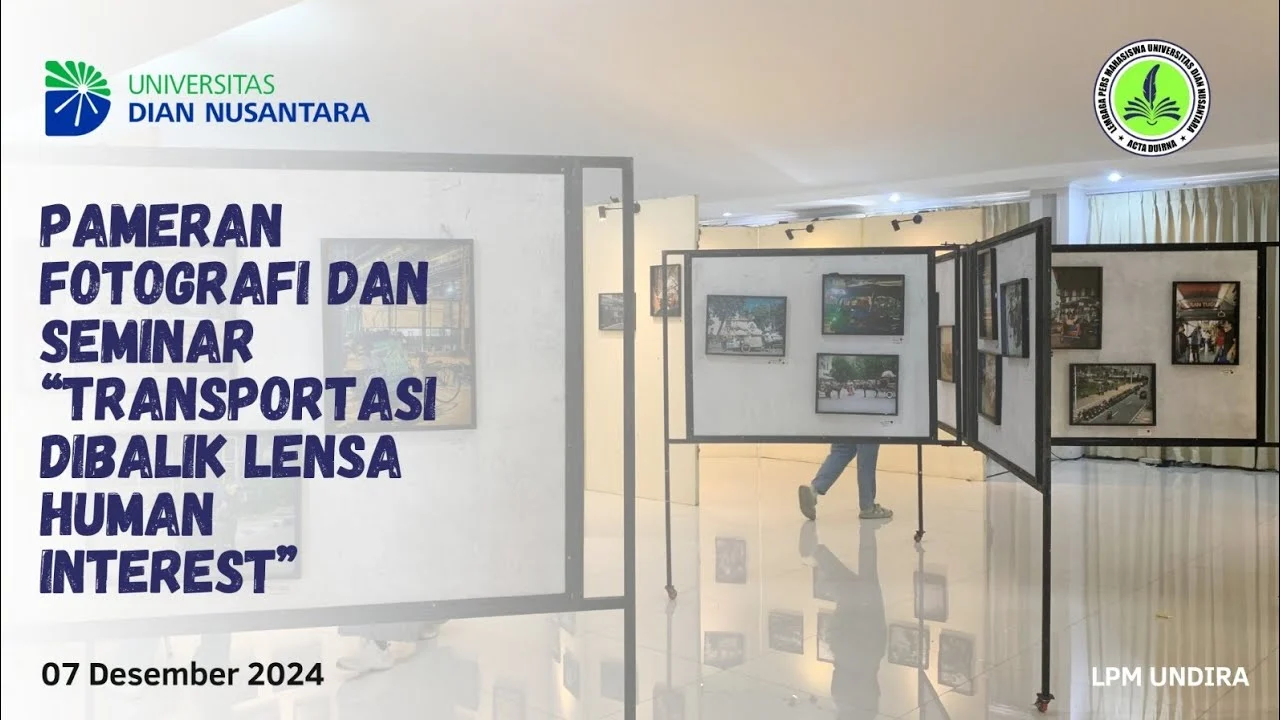 Mahasiswa UNDIRA Angkat Kisah Kemanusiaan Lewat 56 Karya Fotografi Human Interest