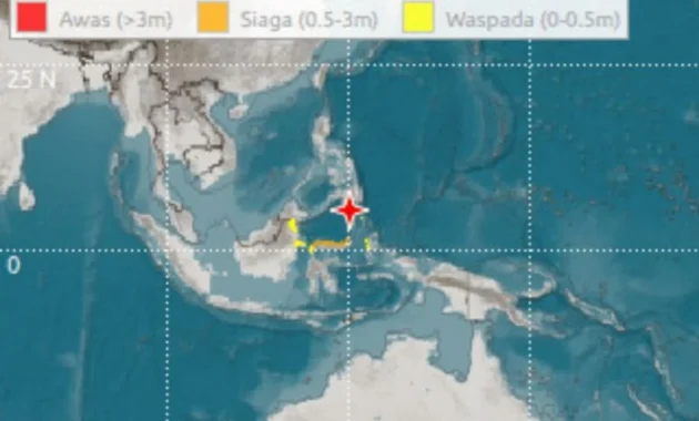 Malaysia Keluarkan Peringatan Tsunami untuk Pesisir Sabah