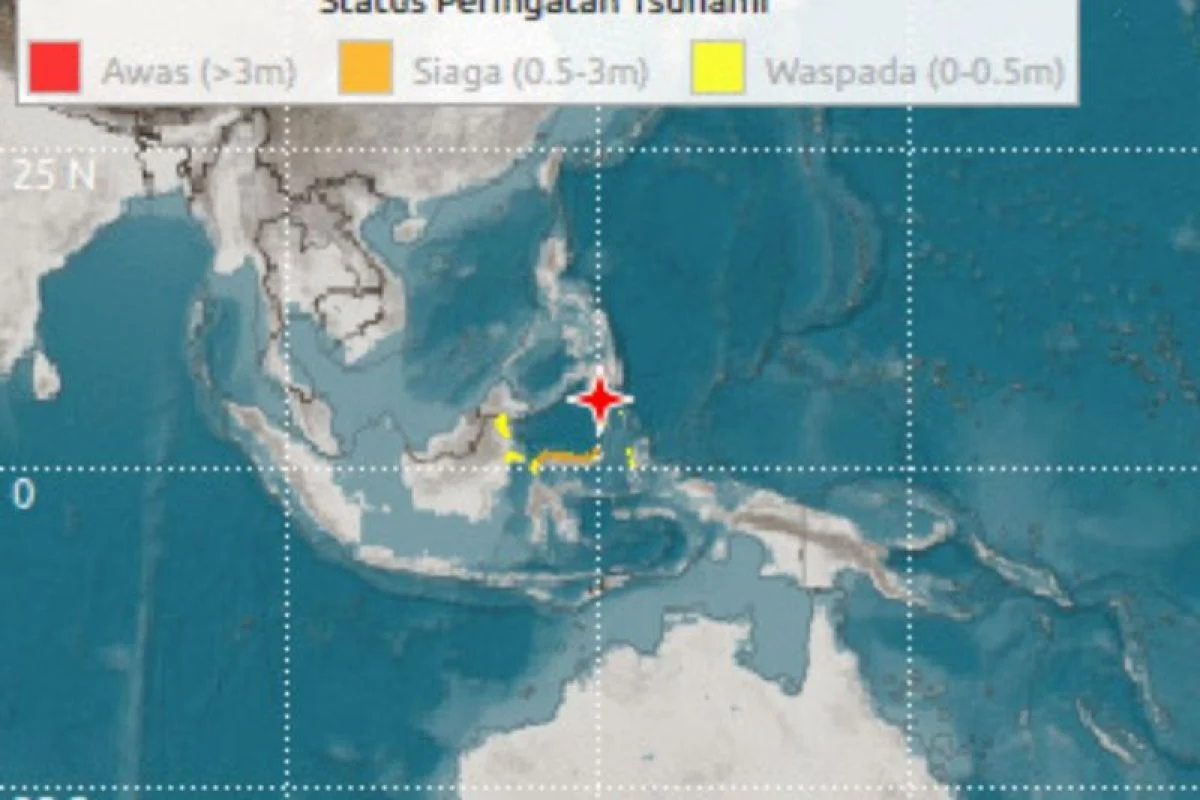 Malaysia Keluarkan Peringatan Tsunami untuk Pesisir Sabah