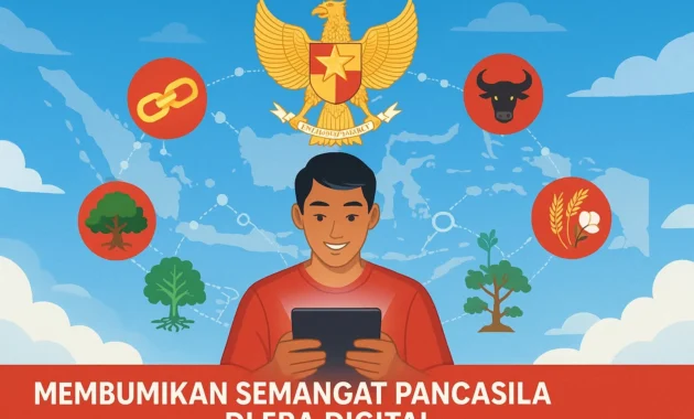 Membumikan Kembali Keteladanan Pancasila di Era Digital Membumikan Kembali Keteladanan Pancasila di Era Digital