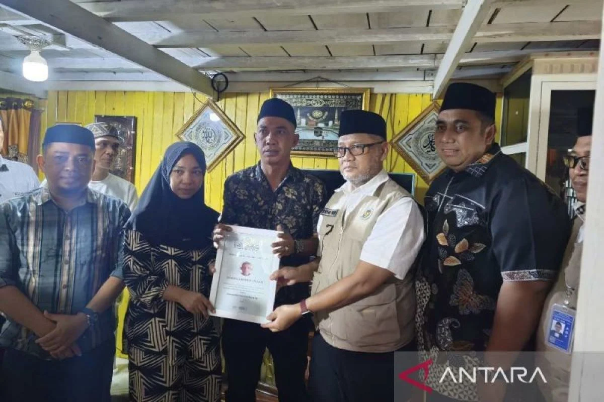Menhaj Takziah ke Rumah Jamaah Haji Maros yang Wafat di Tanah Suci