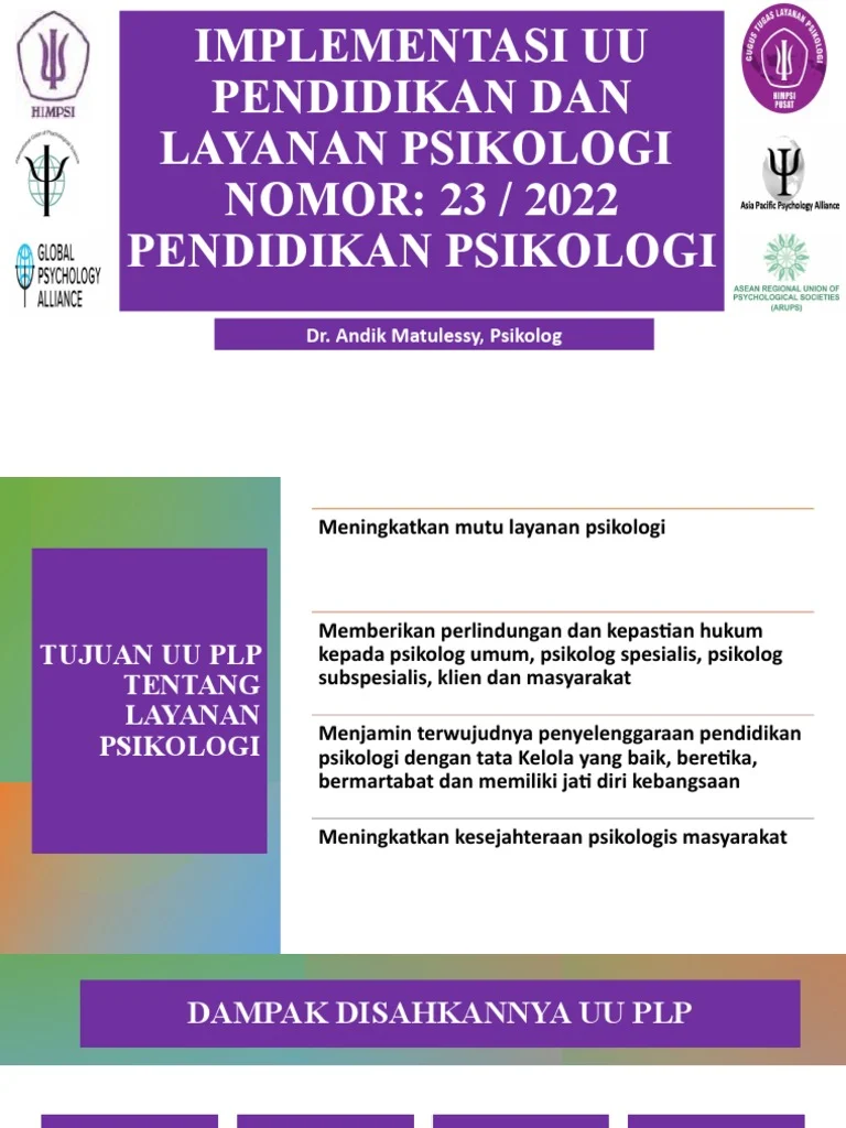 Menjaga Amanah UU PLP dalam Layanan Psikologi Primer