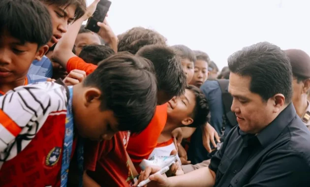 Menpora Erick Thohir Pastikan Naturaliasi dan Pengembangan Bakat Lokal Sepak Bola Seimbang