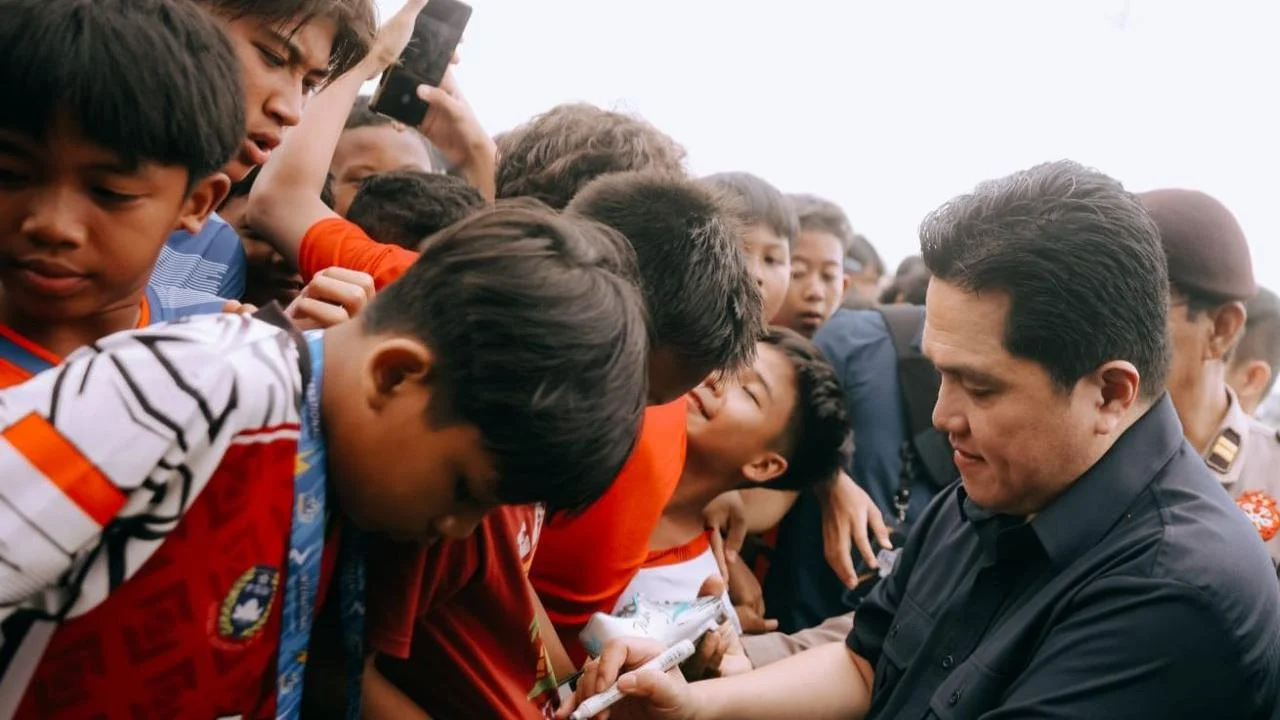 Menpora Erick Thohir Pastikan Naturaliasi dan Pengembangan Bakat Lokal Sepak Bola Seimbang