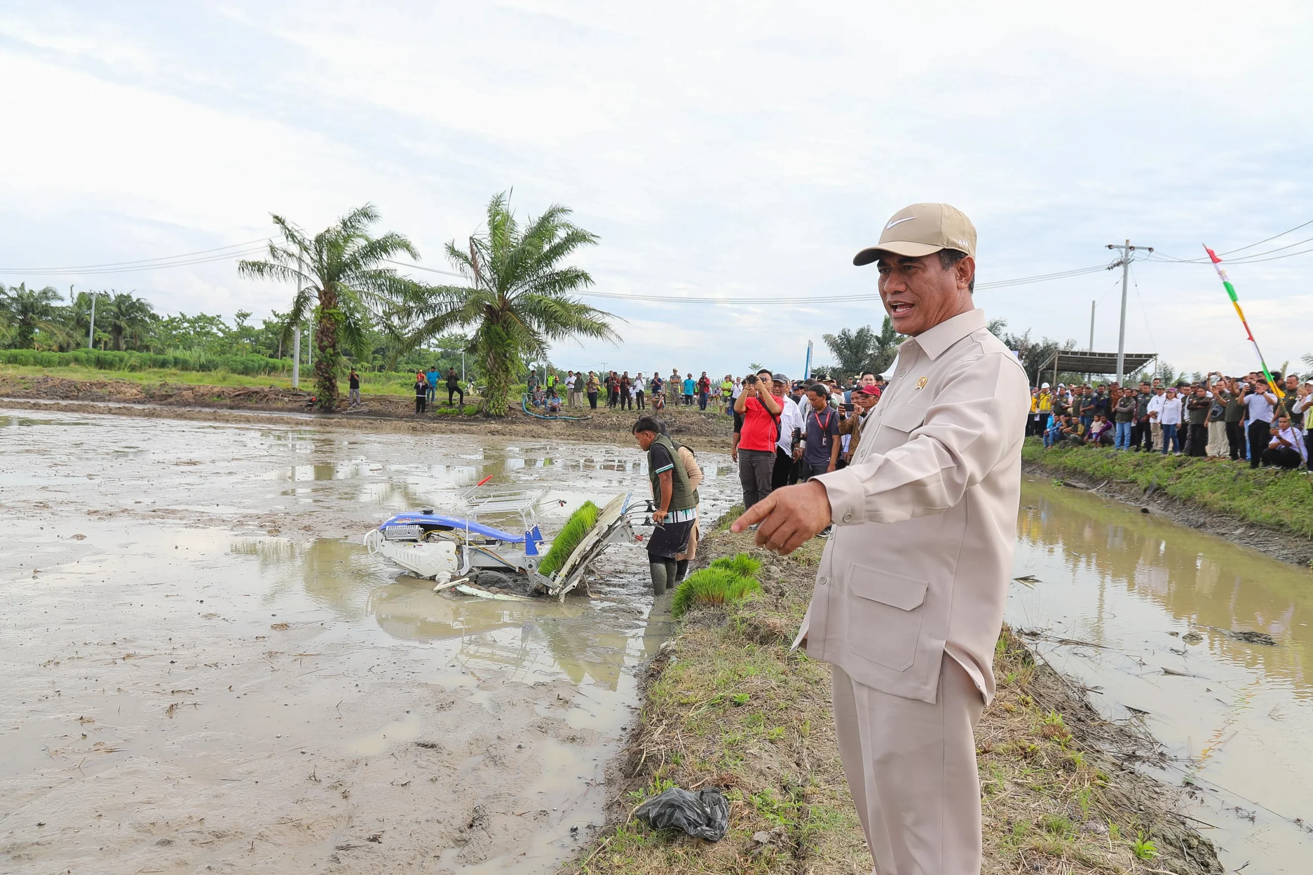 Menteri Pertanian Targetkan Luas Cetak Sawah Papua Capai 80.000 Ha pada 2026