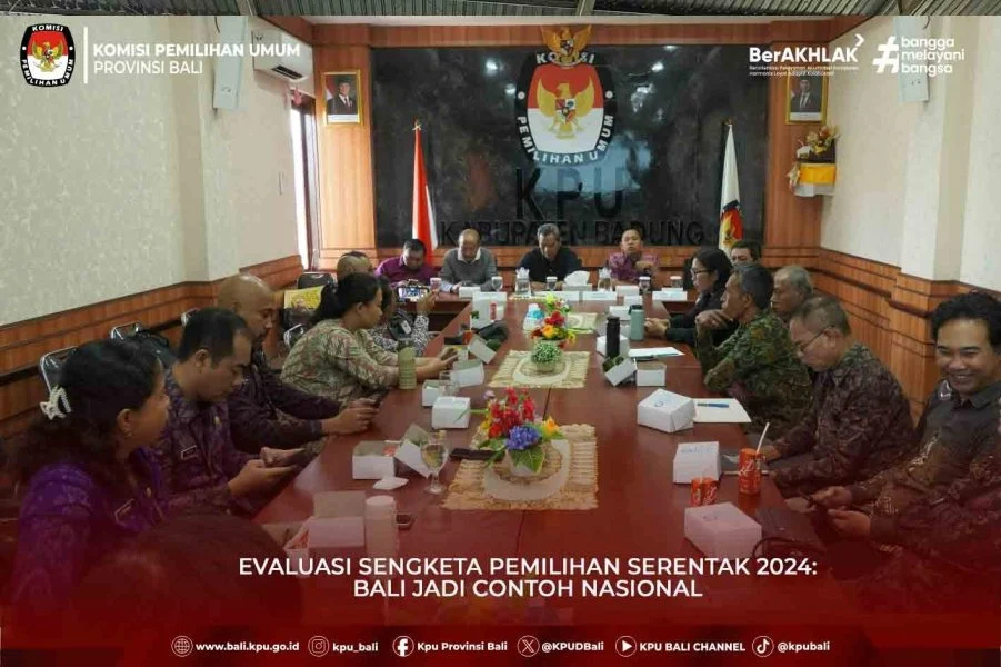 Minim Sengketa, Bali Jadi Contoh Studi Komisi Pemilihan India