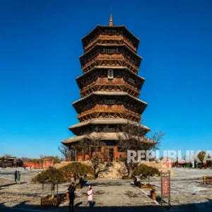 Misteri Interior Pagoda China Tertua Berusia 1.000 Tahun Terungkap Lewat AI