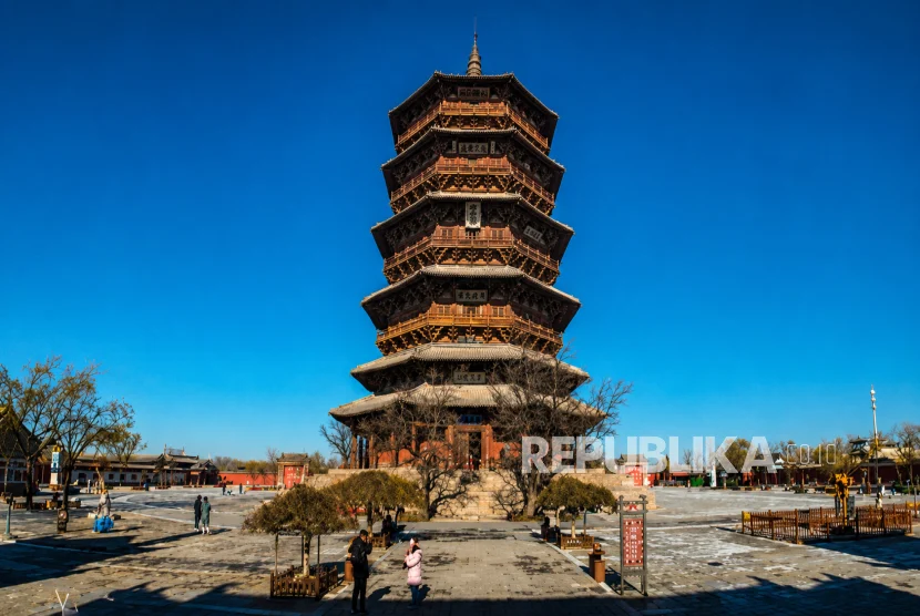 Misteri Interior Pagoda China Tertua Berusia 1.000 Tahun Terungkap Lewat AI