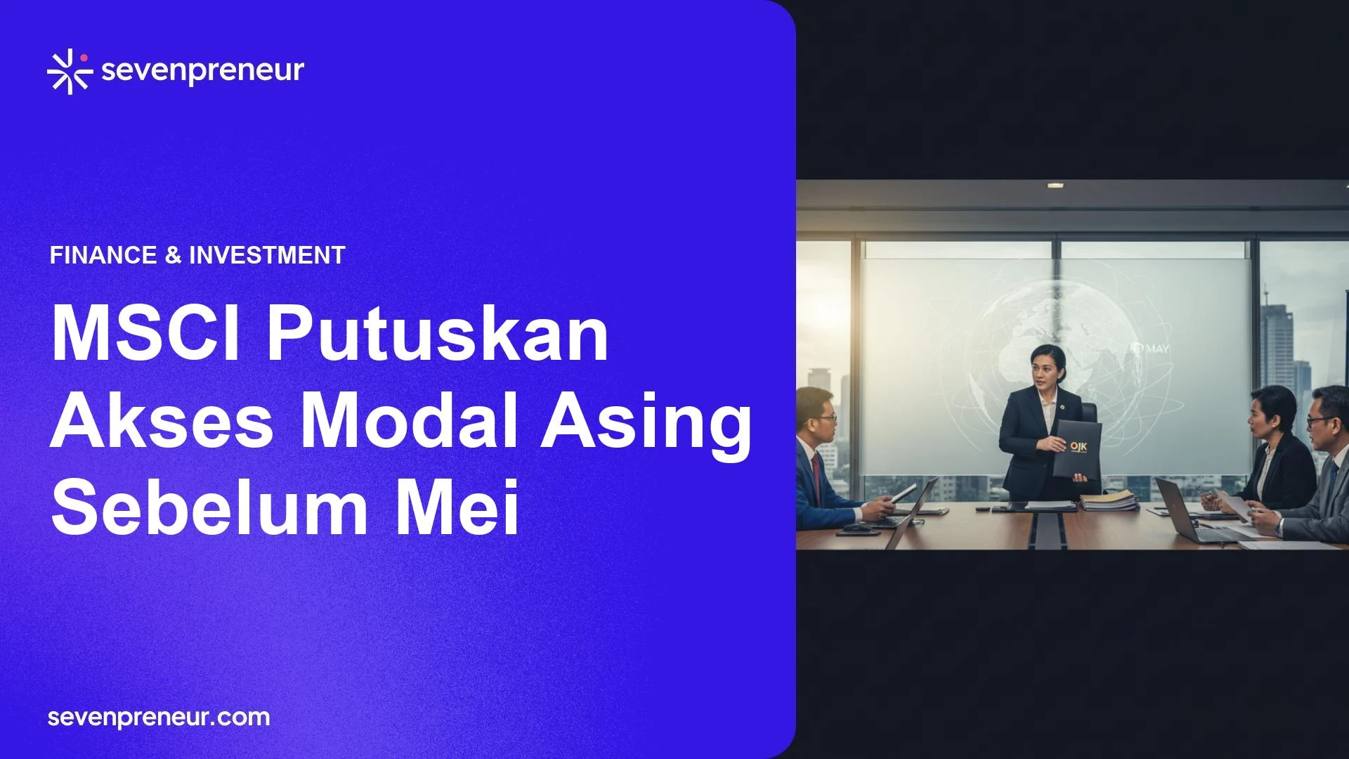 MSCI Apresiasi Reformasi Pasar Modal, Hans Kwee: Posisi Indonesia di Mata Asing Tetap Baik
